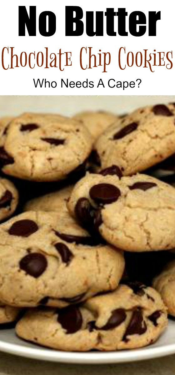 Chocolate Chip Cookies Without Butter Or Oil   No Butter Chocolate Chip Cookies