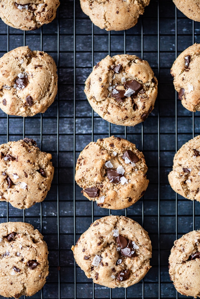 Chocolate Chip Cookies Without Butter Or Oil   Salted Tahini Chocolate Chip Cookies No Butter Give Recipe