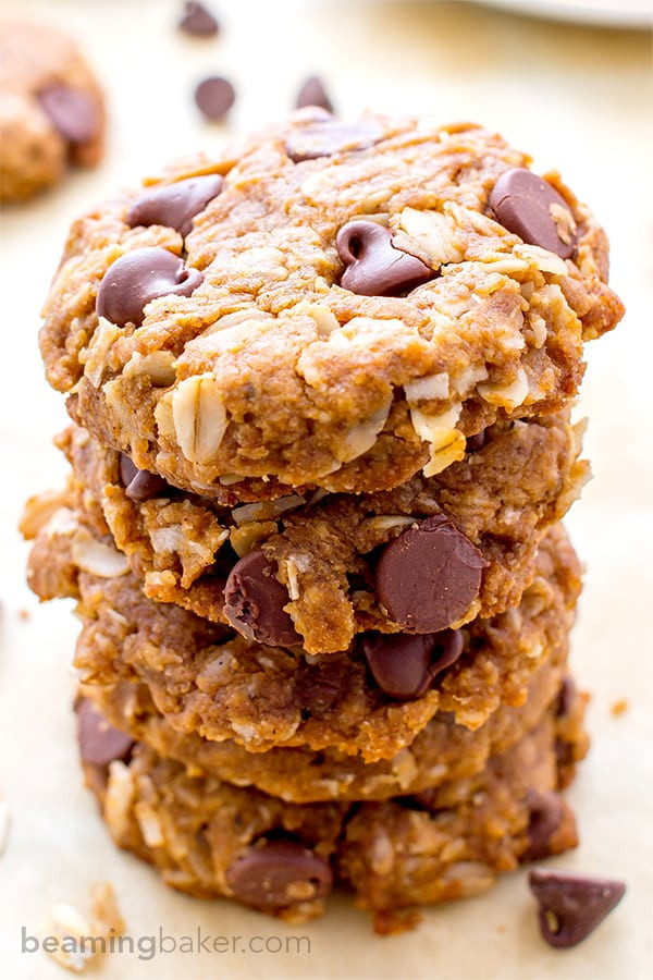 Chocolate Chip Peanut Butter Oatmeal Cookies
 Peanut Butter Chocolate Chip Oatmeal Cookies Vegan