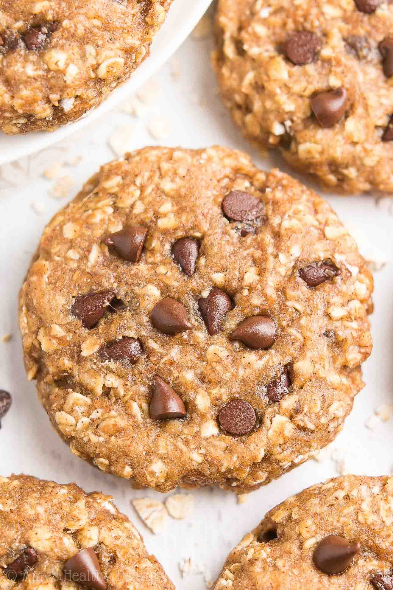 Chocolate Chip Peanut Butter Oatmeal Cookies
 Healthy Chocolate Chip Peanut Butter Oatmeal Breakfast