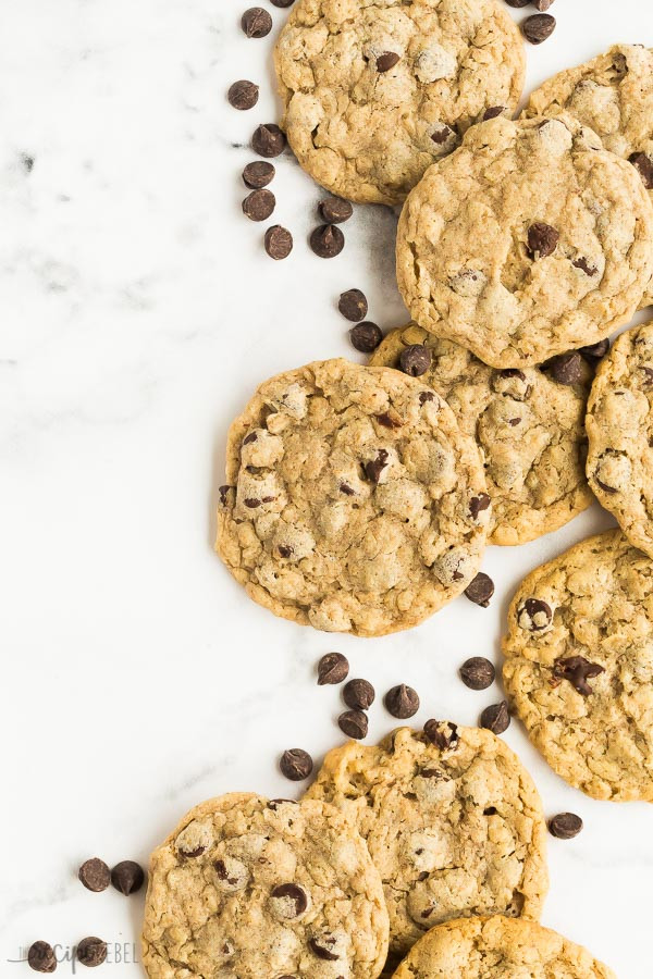 Chocolate Chip Peanut Butter Oatmeal Cookies
 The BEST Peanut Butter Oatmeal Chocolate Chip Cookies