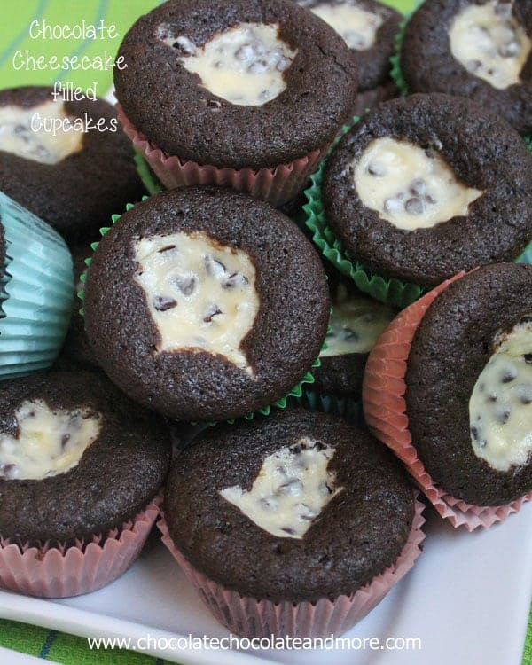 Chocolate Cupcakes With Cream Cheese Filling
 Chocolate Cheesecake Filled Cupcakes Chocolate Chocolate