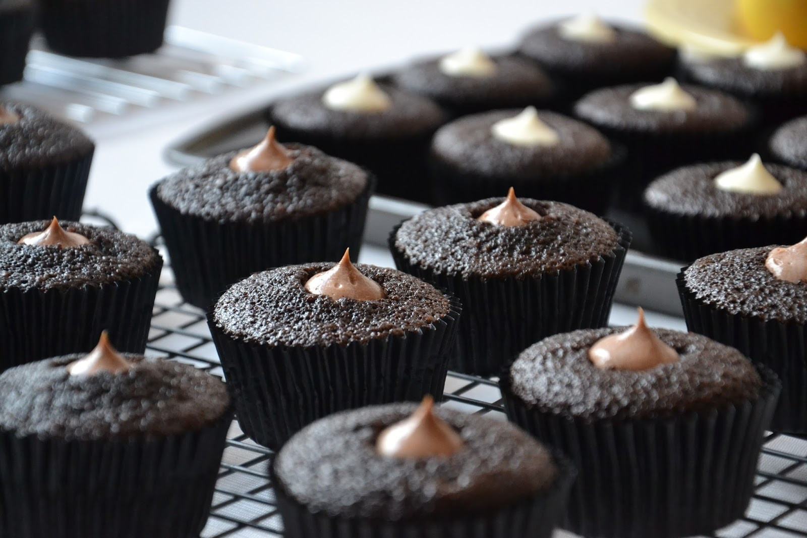 Chocolate Cupcakes With Cream Cheese Filling
 The Sugary Shrink Chocolate Cream Cheese Cupcakes