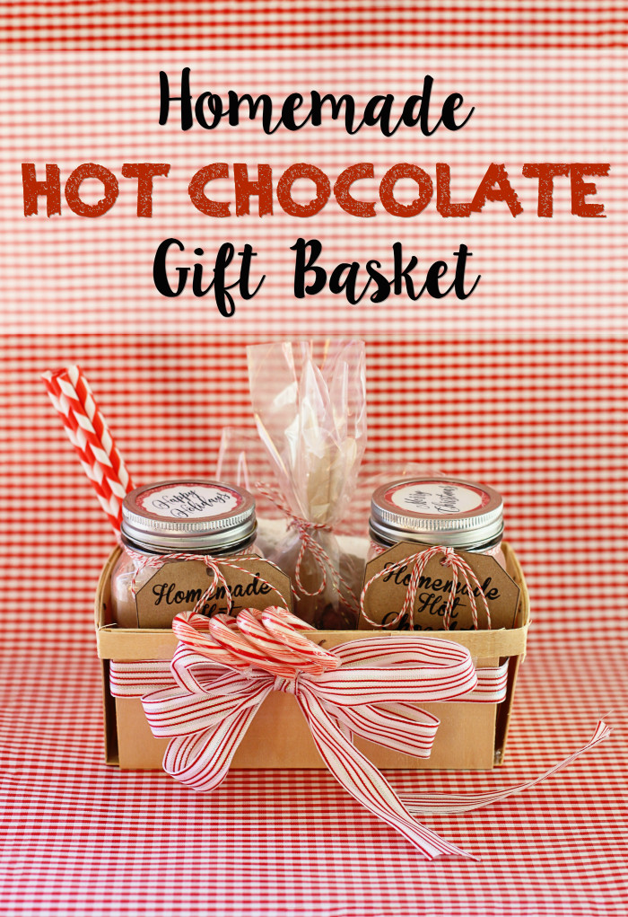 Chocolate Gift Baskets Ideas
 Running from the Law DIY Homemade Hot Chocolate Gift Basket