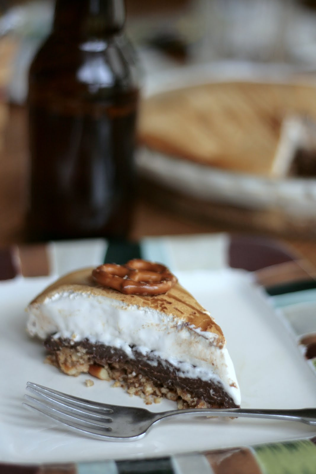 Chocolate Marshmallow Pie
 Indigo Scones Sweet & Salty Guinness Chocolate