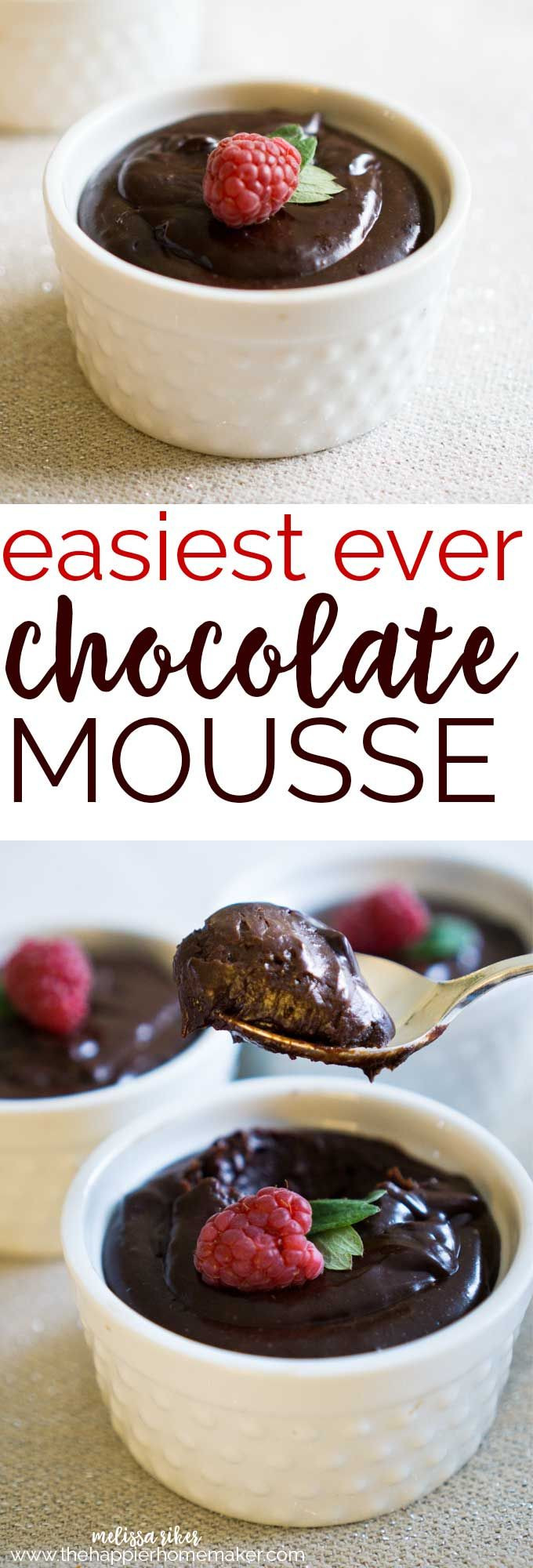 Chocolate Mousse With No Eggs
 Easy Chocolate Mousse No Eggs Recipe