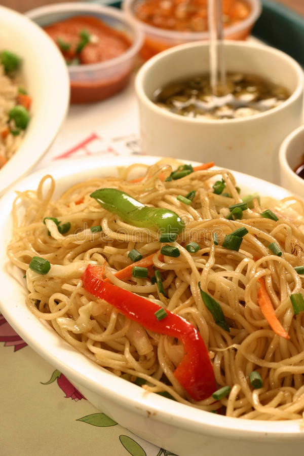 Chow Mein Stir Fry Noodles
 Chow Mein Is A Chinese Term For Stir fried Noodles Stock