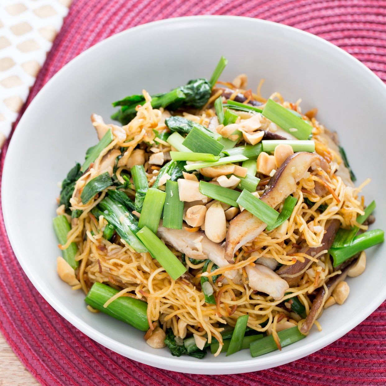 Chow Mein Stir Fry Noodles
 Recipe Stir Fried Chow Mein Noodles with Chinese Broccoli