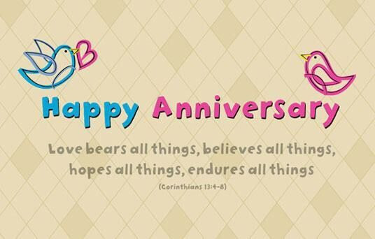 Christian Anniversary Quotes
 Religious Happy Anniversary Quote s and