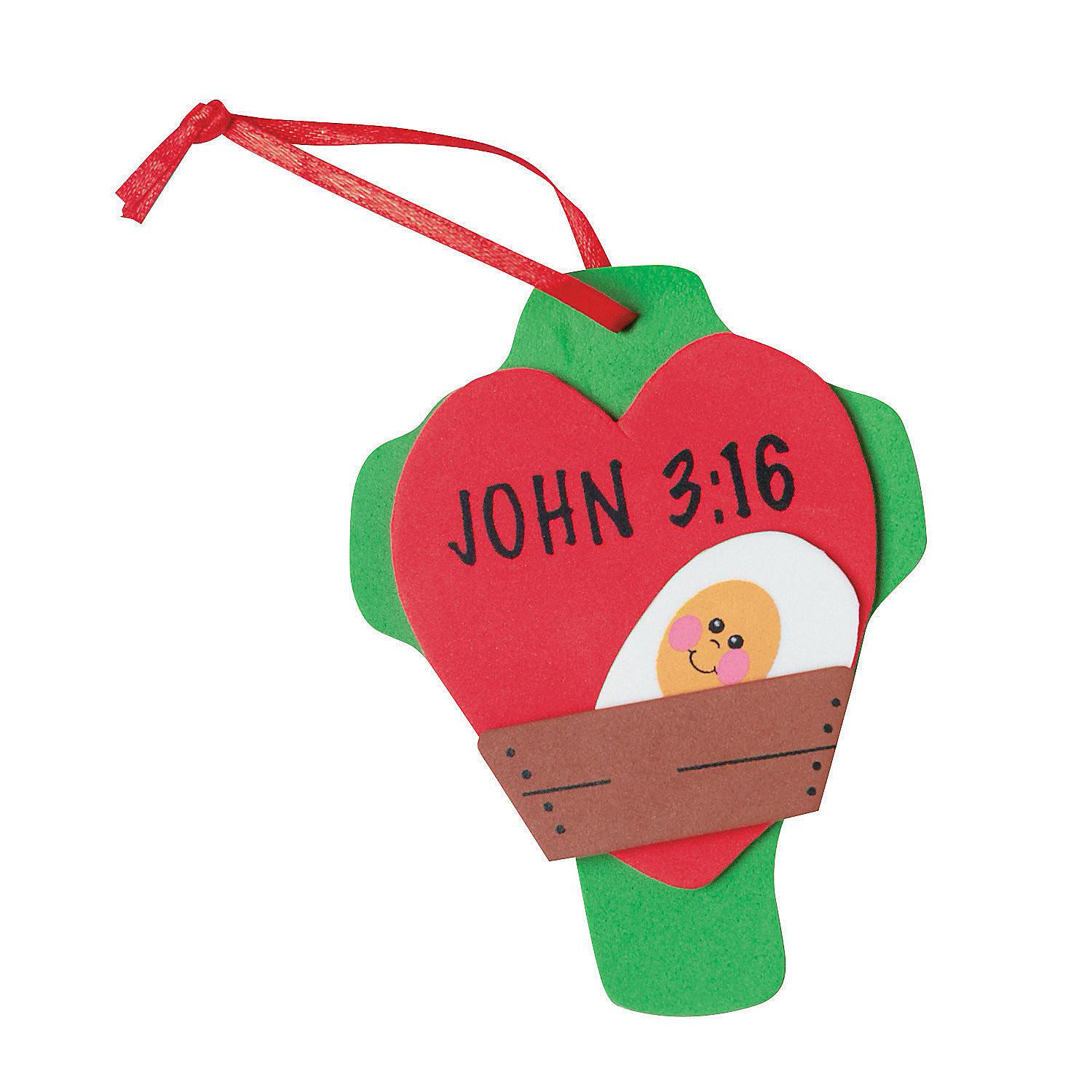 Christian Christmas Crafts For Kids
 “John 3 16” Christmas Ornament Craft Kit Oriental Trading