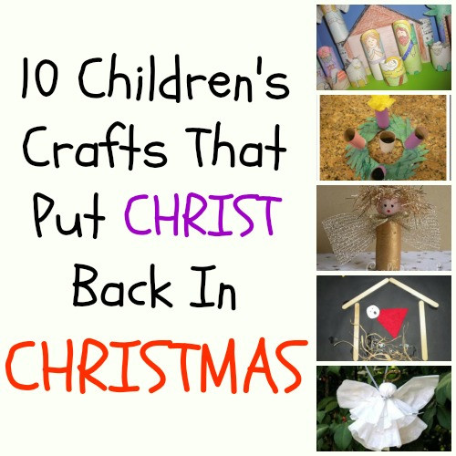 Christian Christmas Crafts For Kids
 CHRISTmas Crafts Making Time for Mommy