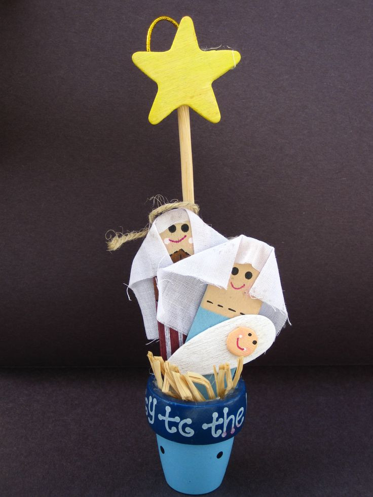 Christian Christmas Crafts For Kids
 327 best Nativity Projects images on Pinterest