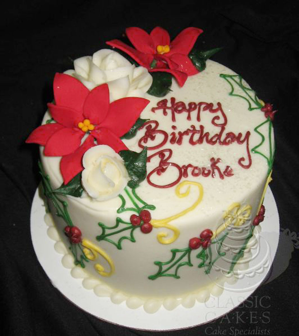 Christmas Birthday Cakes
 Custom Christmas Birthday Cakes Cake Ideas by Prayface