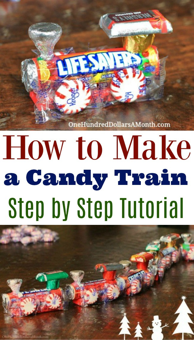 Christmas Candy Train
 How To Make A Candy Train Easy Kids Christmas Crafts