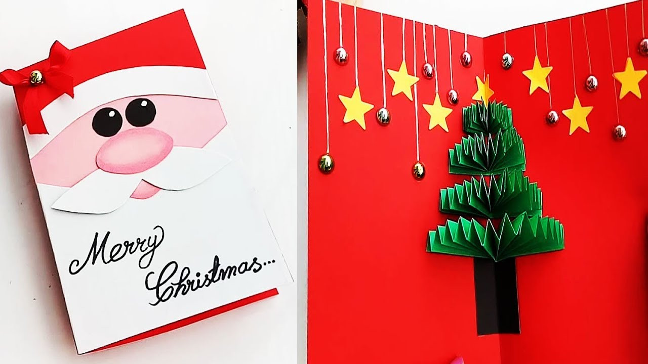 Christmas Card DIY
 DIY Christmas pop up Cards Handmade Christmas Greeting