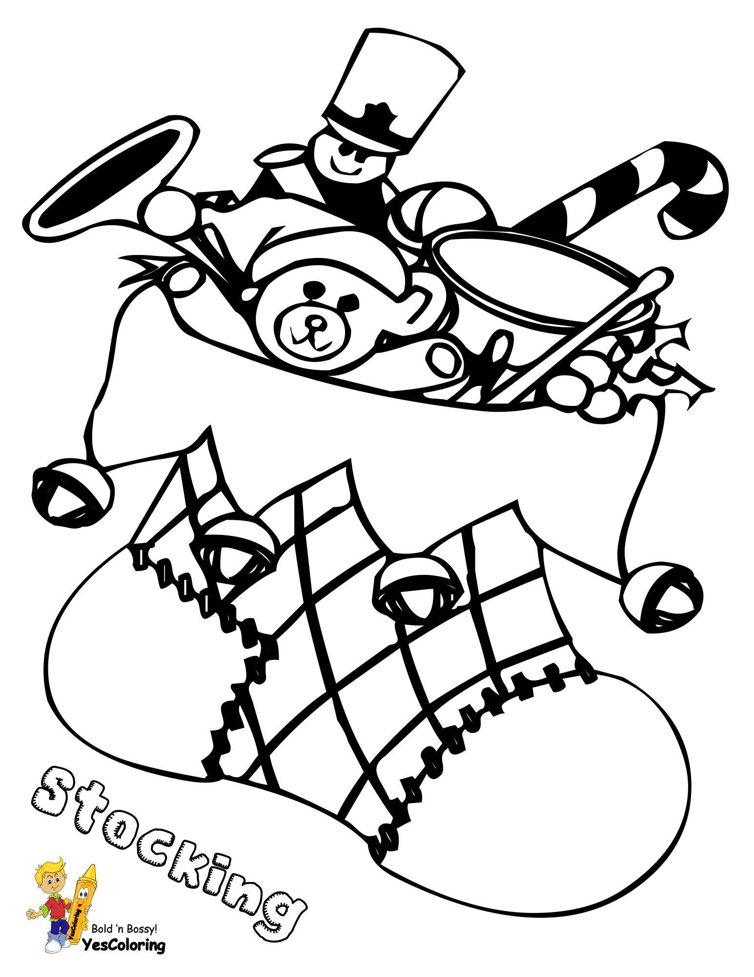 Christmas Coloring Books For Children
 Cool Coloring Pages to Print Christmas Free