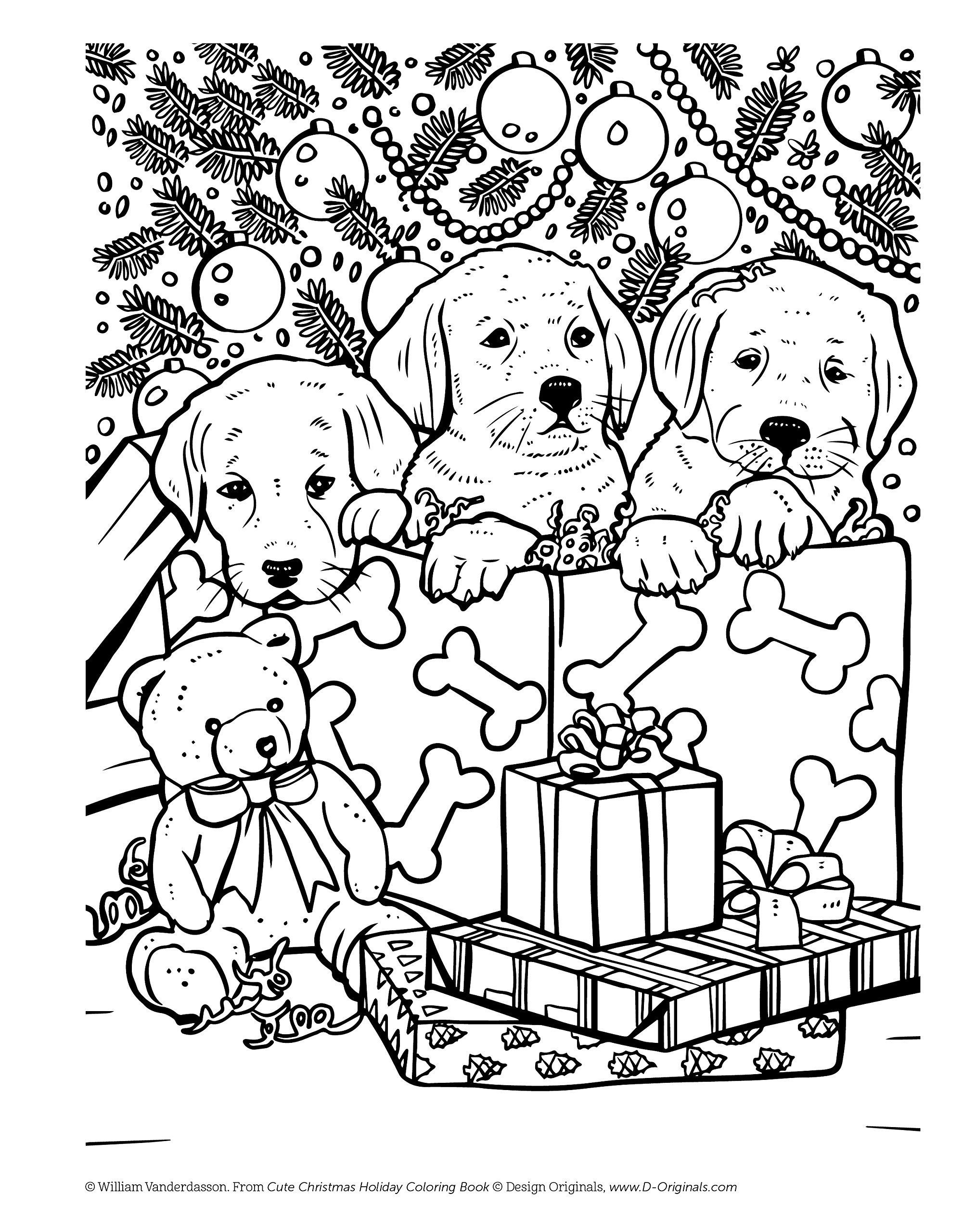 christmas coloring pages for girls