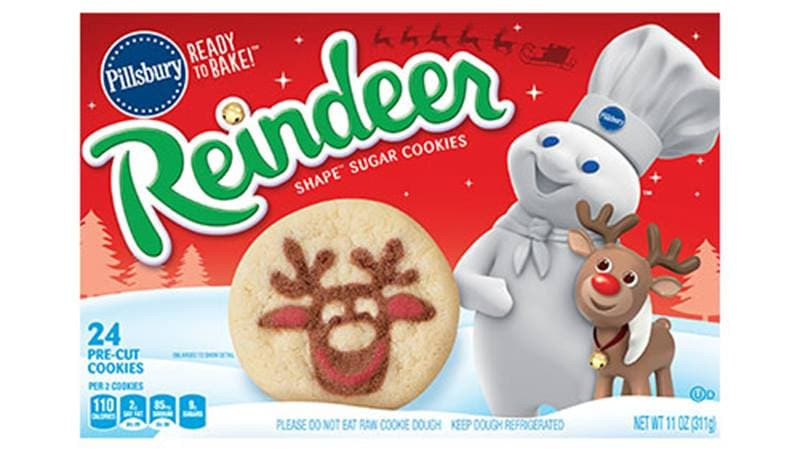 Christmas Cookies Pillsbury
 Pillsbury™ Shape™ Reindeer Sugar Cookies Pillsbury