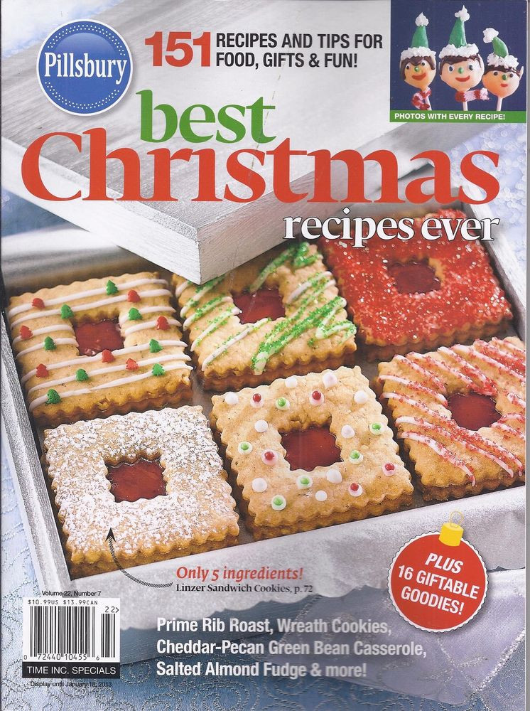 Christmas Cookies Pillsbury
 Pillsbury Best Christmas Recipes magazine Recipes Cookies