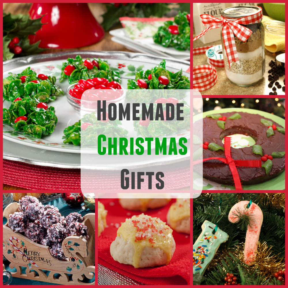 Christmas Craft Gift Ideas
 Homemade Christmas Gifts 20 Easy Christmas Recipes and