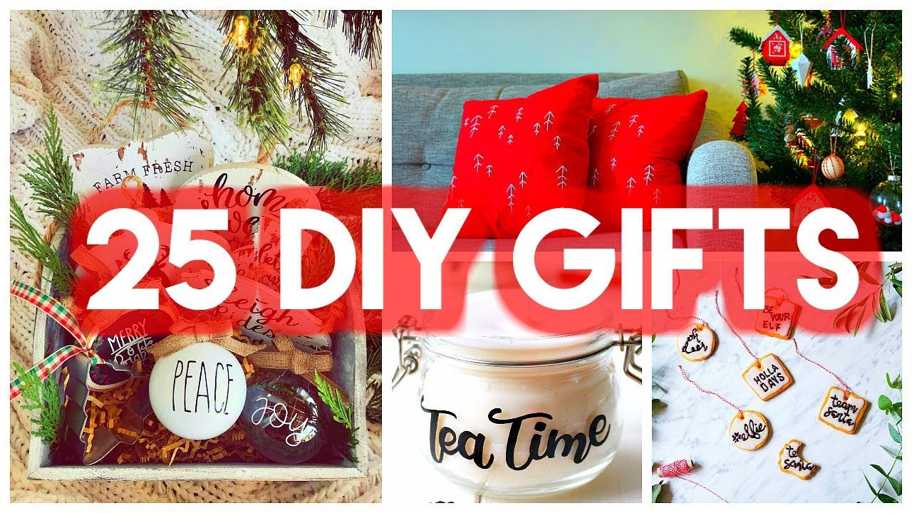 Christmas Craft Gift Ideas
 25 DIY Christmas Gift Ideas 2017 Crafts Presents