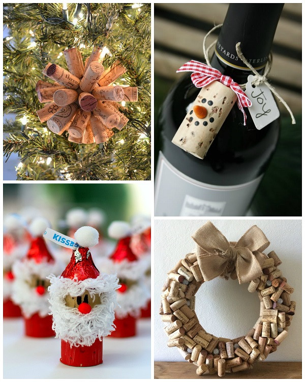 Christmas Craft Images
 Wine Cork Christmas Crafts Easy Ideas Video Tutorial