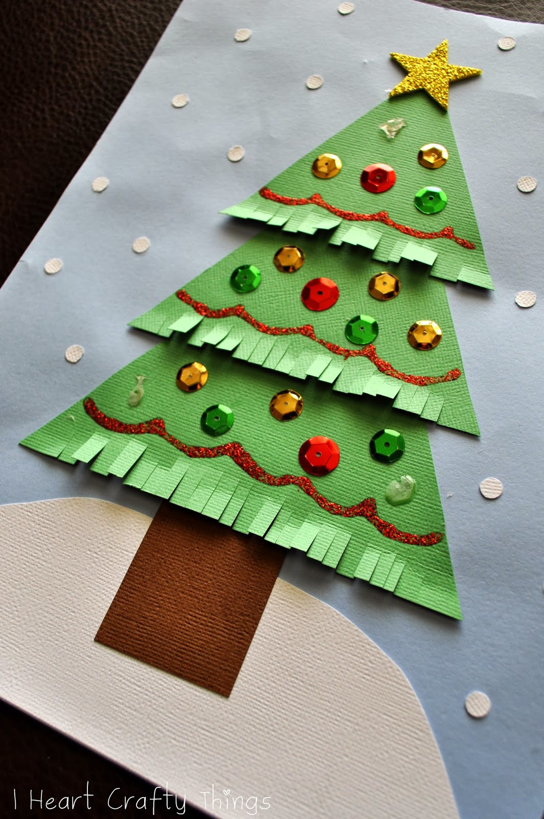 Christmas Crafts For Preschoolers On Pinterest
 Kids Christmas Tree Craft