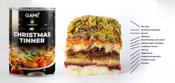 Christmas Dinner In A Can
 You can now an entire Christmas dinner in a tin and