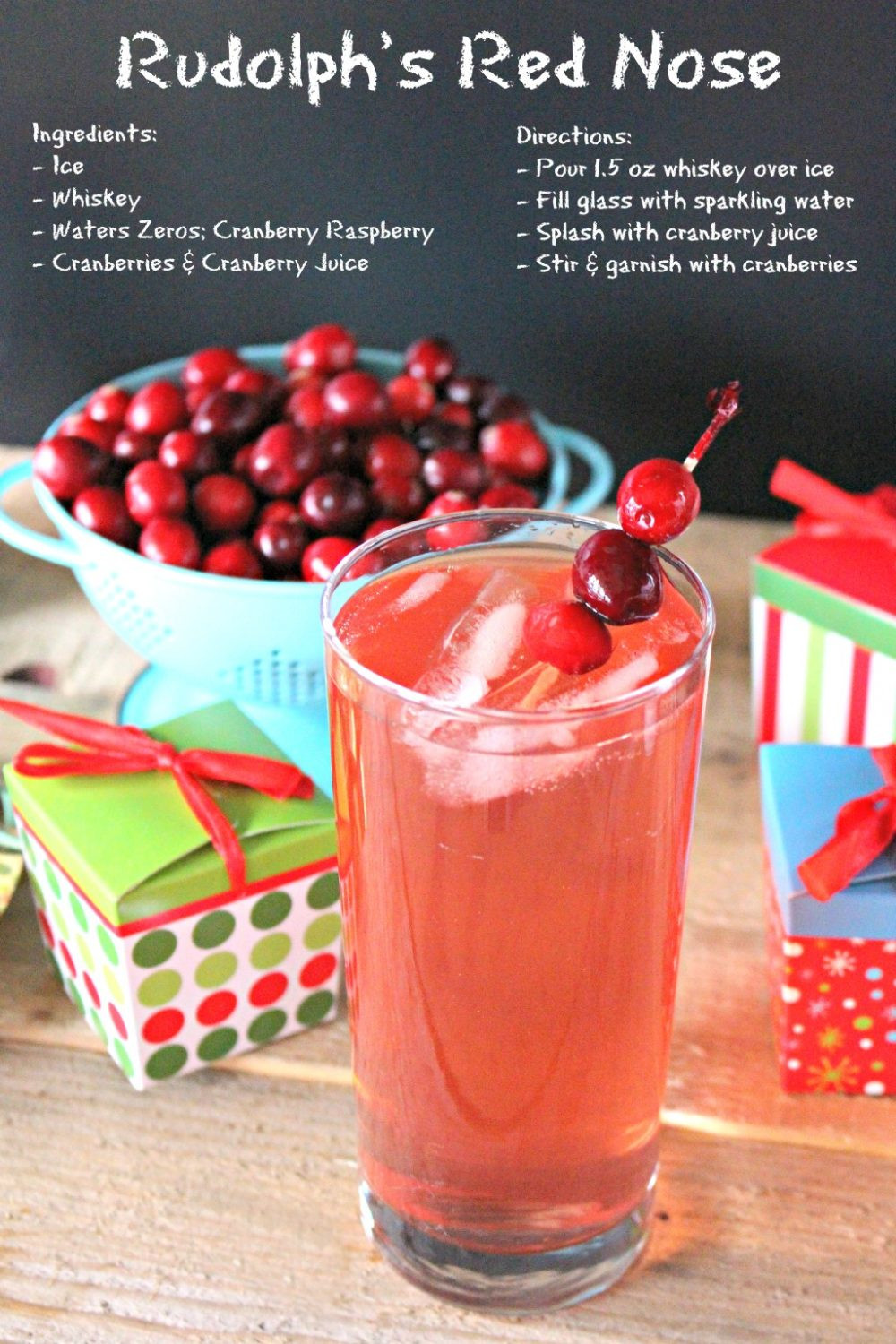 Christmas Drink Recipes
 Rudolph s Red Nose Drink Recipe Scrappy Geek