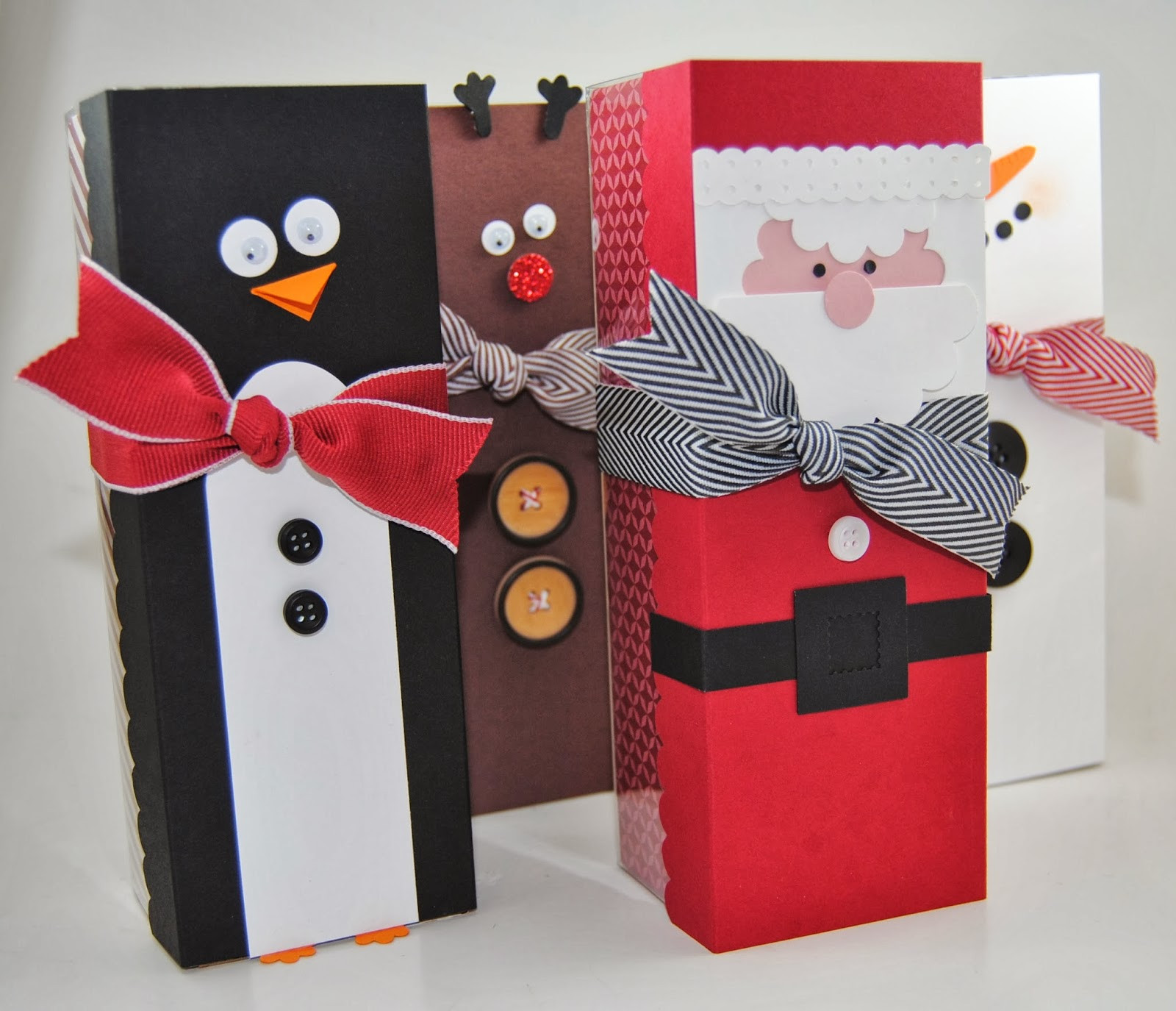 Christmas Gift Box Ideas
 Laura s Works of Heart CHRISTMAS TAG A BAG GIFT BOXES