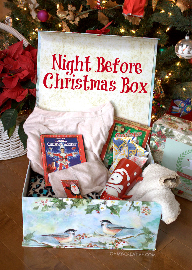 Christmas Gift Box Ideas
 Gift Guide for the Night Before Christmas Box
