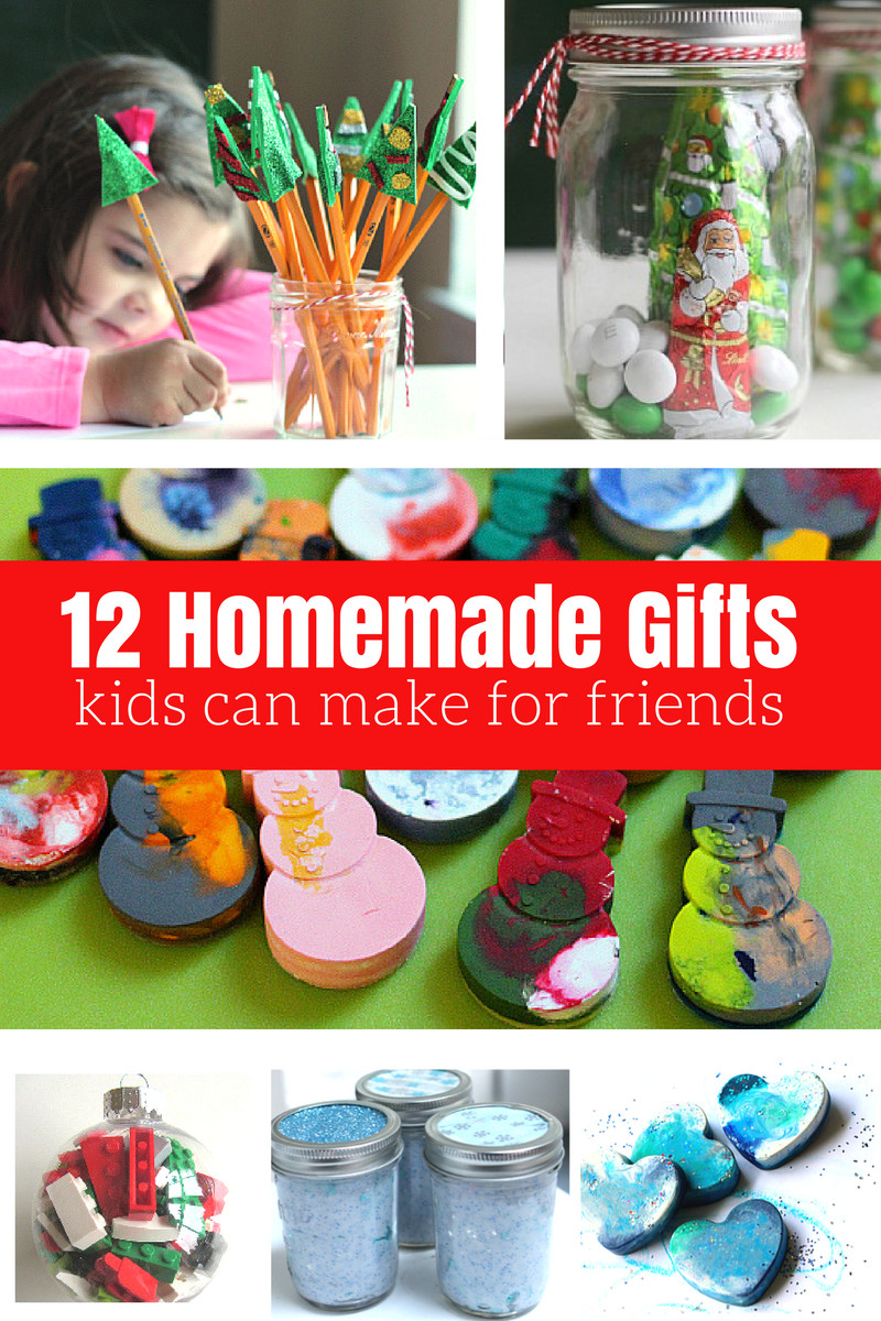 Christmas Gift For Kids
 12 Homemade Gifts Kids Can Help Make For Friends and