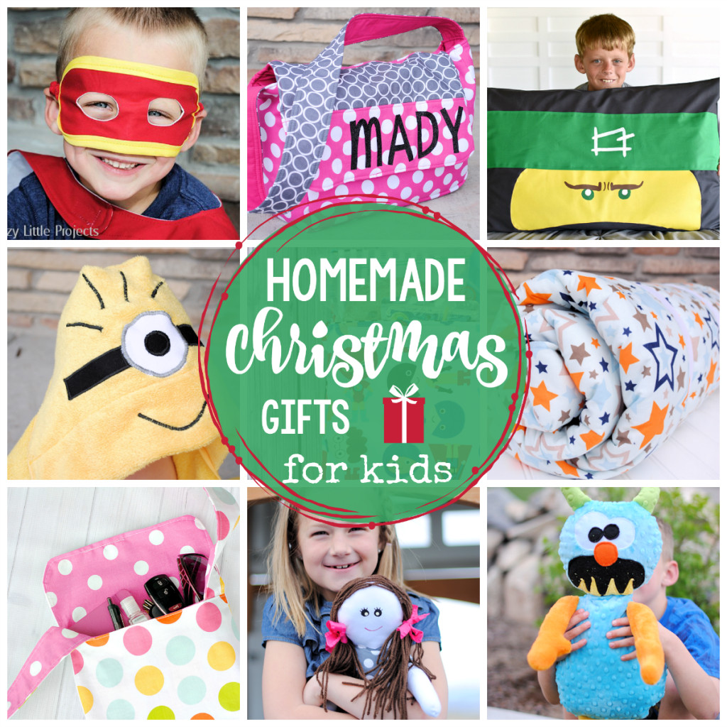 Christmas Gift For Kids
 25 Homemade Christmas Gifts for Kids Crazy Little Projects
