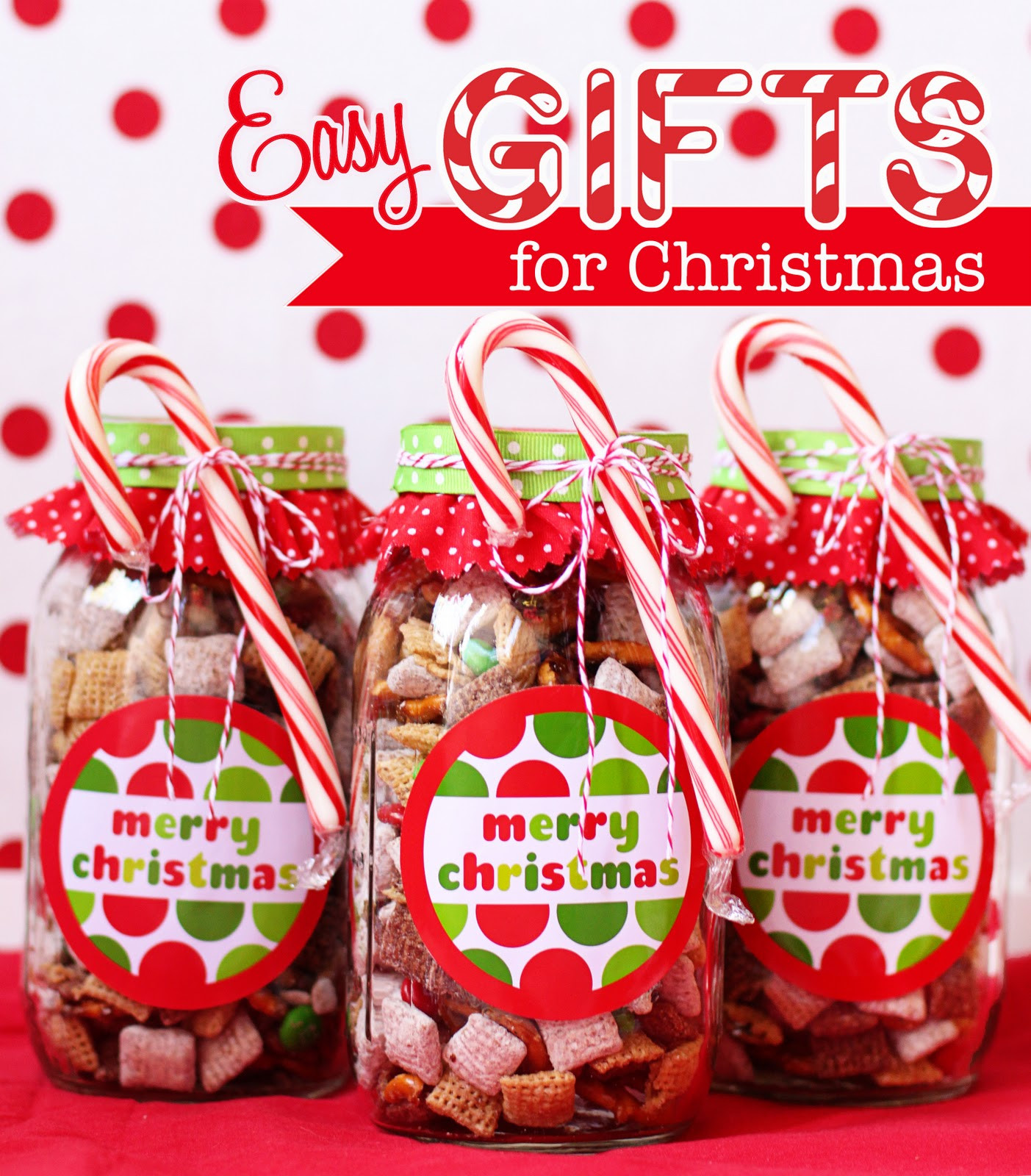 Christmas Gift Ideas For Adults
 How To Make Handmade Chex Mix Holiday Gifts & Bonus Free