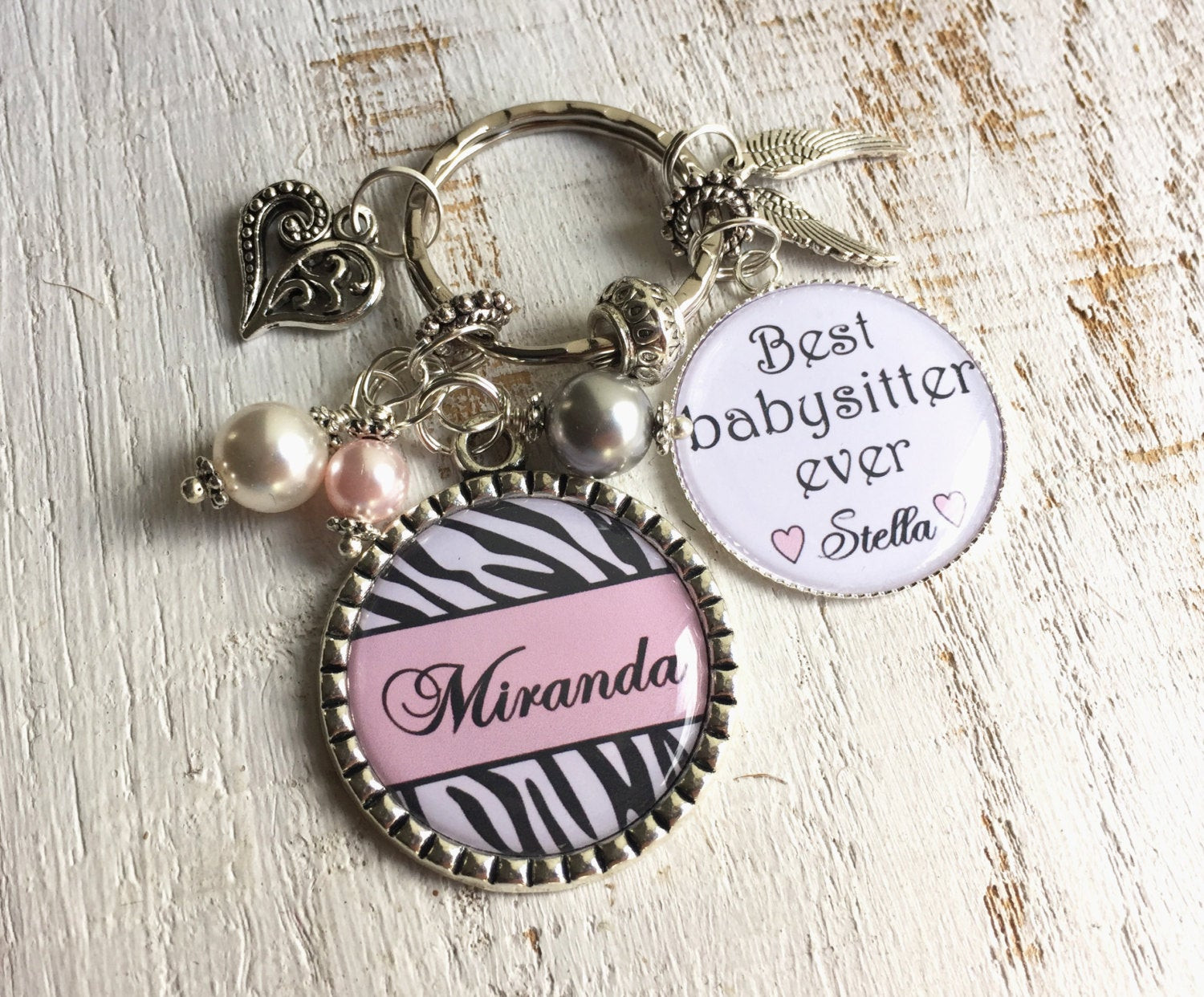 Christmas Gift Ideas For Babysitters
 Babysitter Gift Nanny Gift Ideas PERSONALIZED Keychain or
