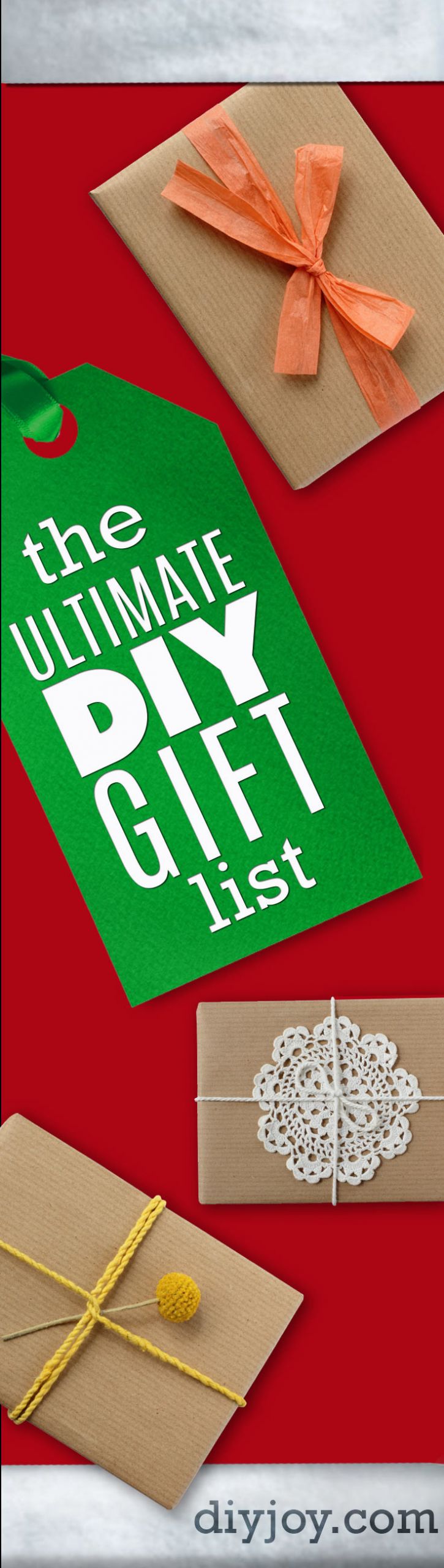 Christmas Gift Ideas For Boyfriends Mom
 The Ultimate DIY Christmas Gifts list