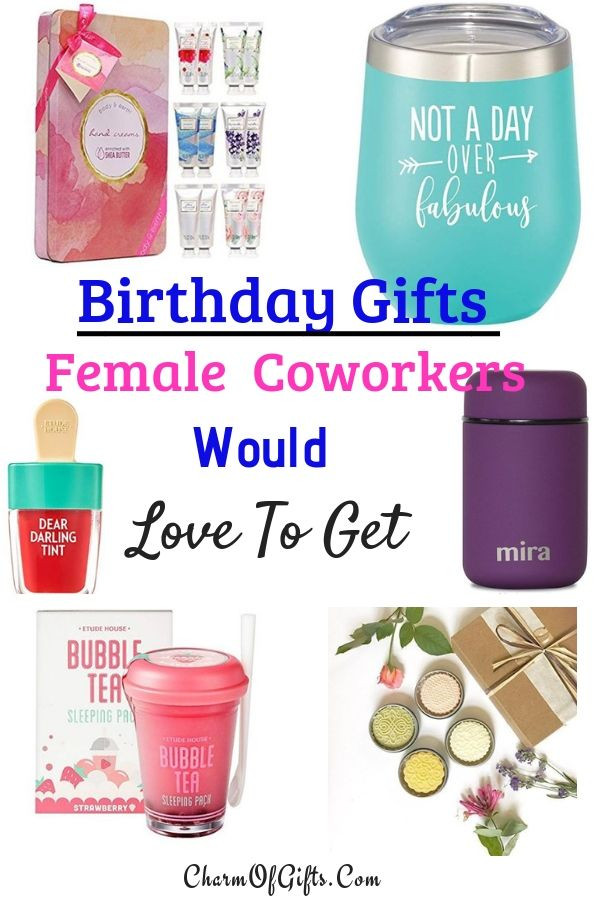 Christmas Gift Ideas For Female Coworkers
 Best Female Coworker Birthday Gift Ideas They Would Love