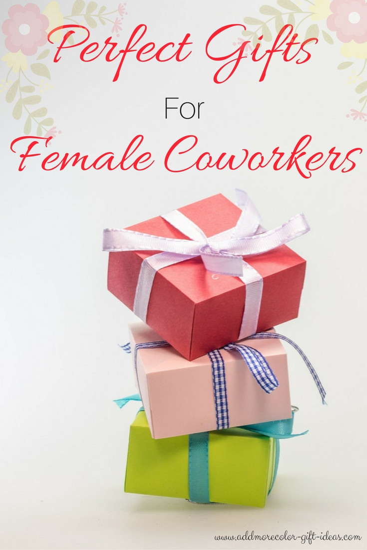 Christmas Gift Ideas For Female Coworkers
 Get the Perfect Gift A Female Coworker Really Will Love
