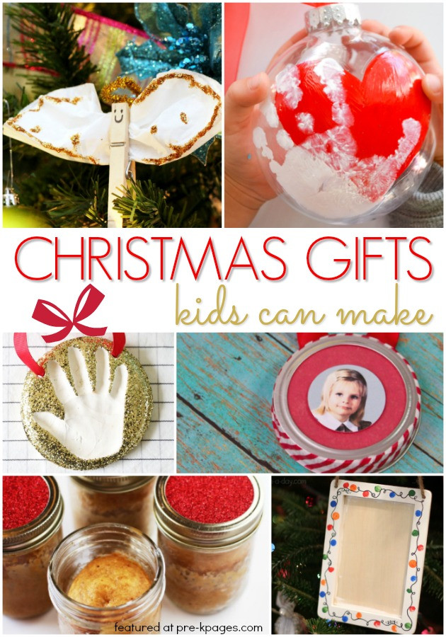 Christmas Gift Ideas For Kids To Make
 25 Christmas Gifts Kids Can Make Pre K Pages
