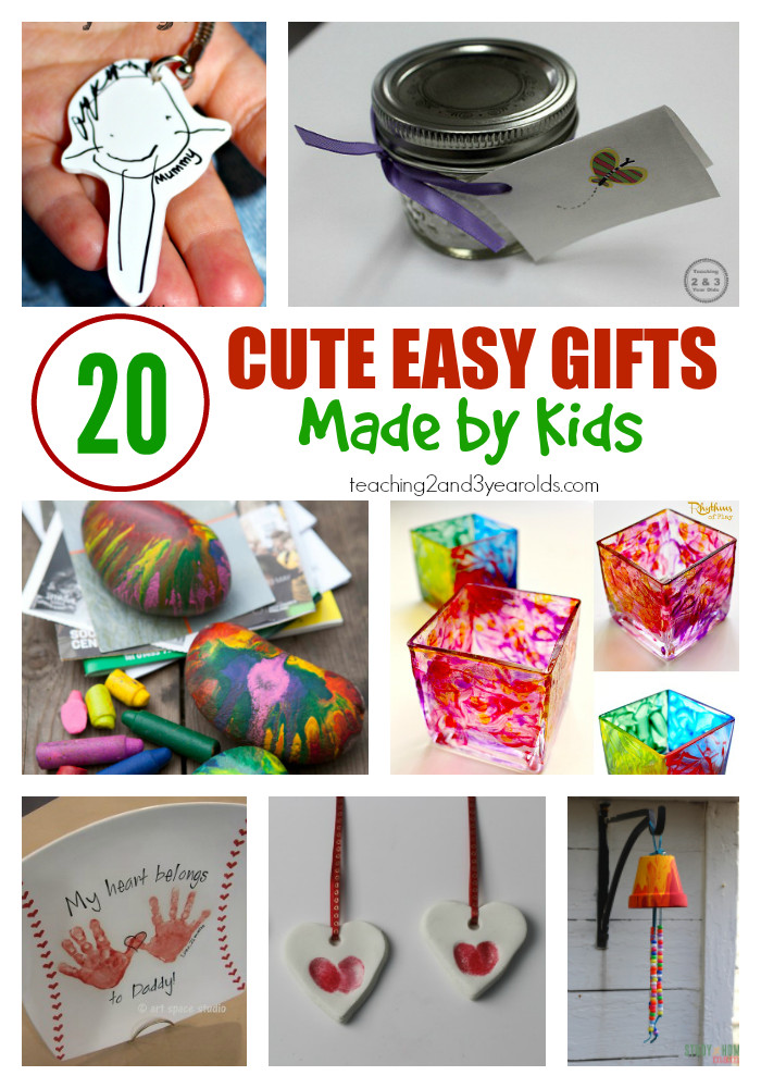 Christmas Gift Ideas For Kids To Make
 20 Easy Gifts Made by Kids