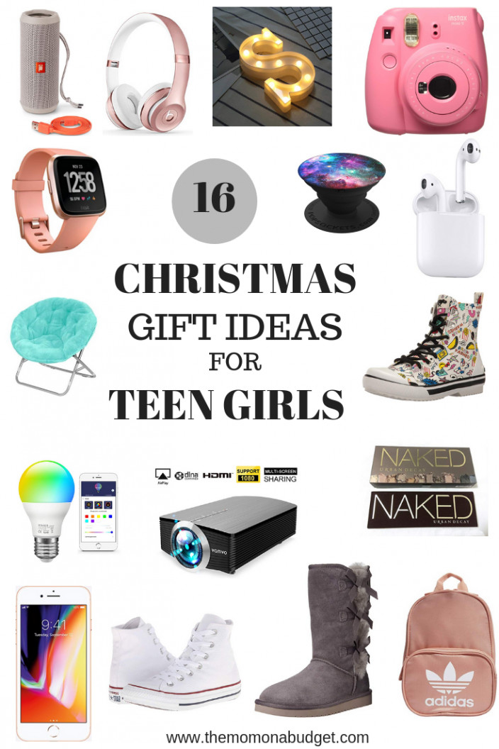 Christmas Gift Ideas For Teens
 16 Christmas t ideas for the teen girls in your life