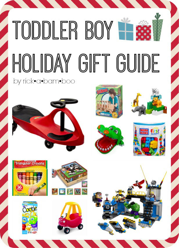 Christmas Gift Ideas For Toddler Boy
 Toddler Boy Holiday Gift Guide 2014