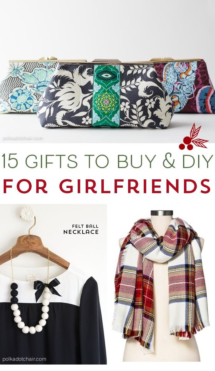 Christmas Gift Ideas For Your Gf
 15 Gift Ideas for Girlfriends that you can or DIY