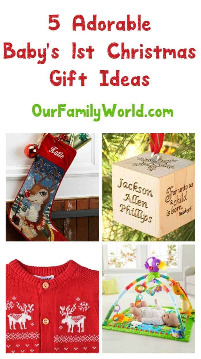 Christmas Gift Ideas From Baby
 5 Great Gift Ideas for Baby s First Christmas Our Family