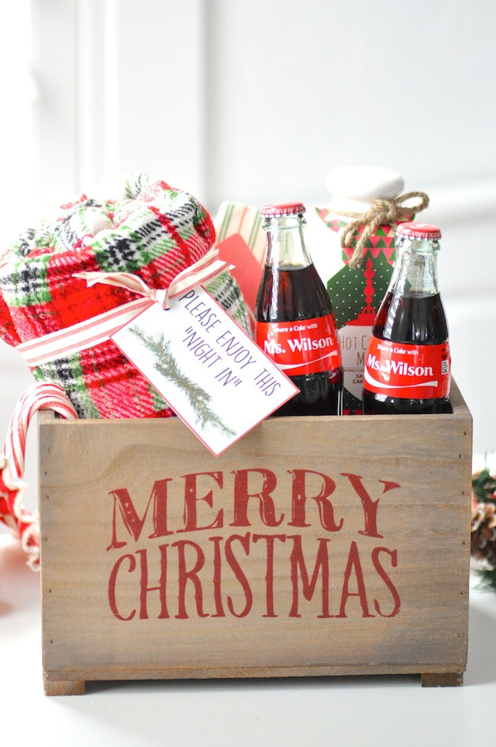Christmas Gift Ideas On Pinterest
 Teacher appreciation Christmas Holiday t idea Night in