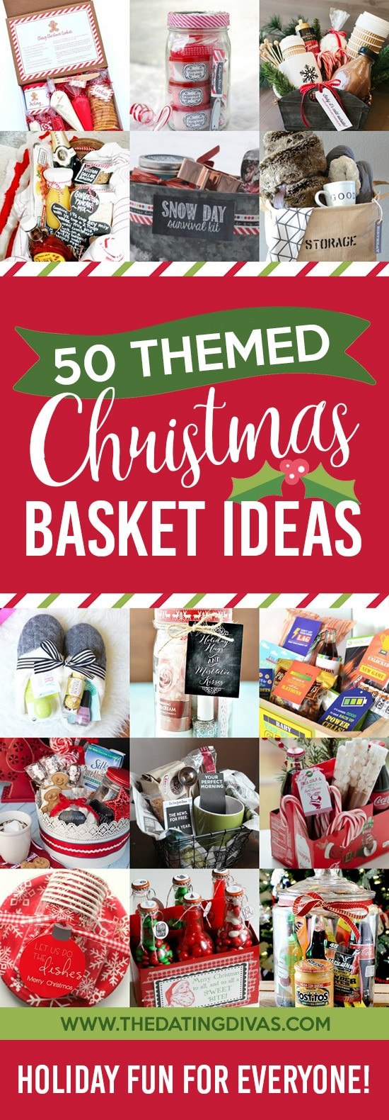 Christmas Gift Theme Ideas
 50 Themed Christmas Basket Ideas The Dating Divas