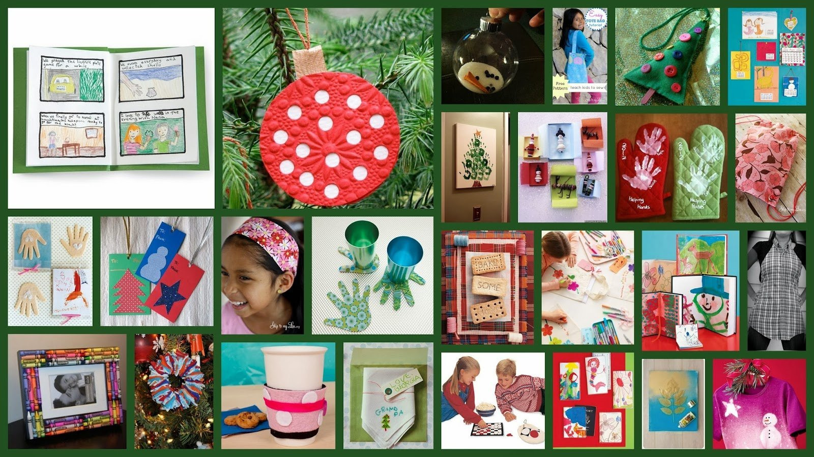 Christmas Gifts For Children
 25 Christmas Gifts Kids Can Make