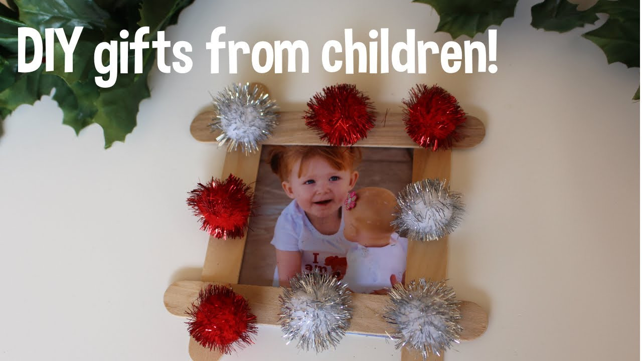 Christmas Gifts From Toddlers
 DIY Christmas ts from your children Toddler friendly