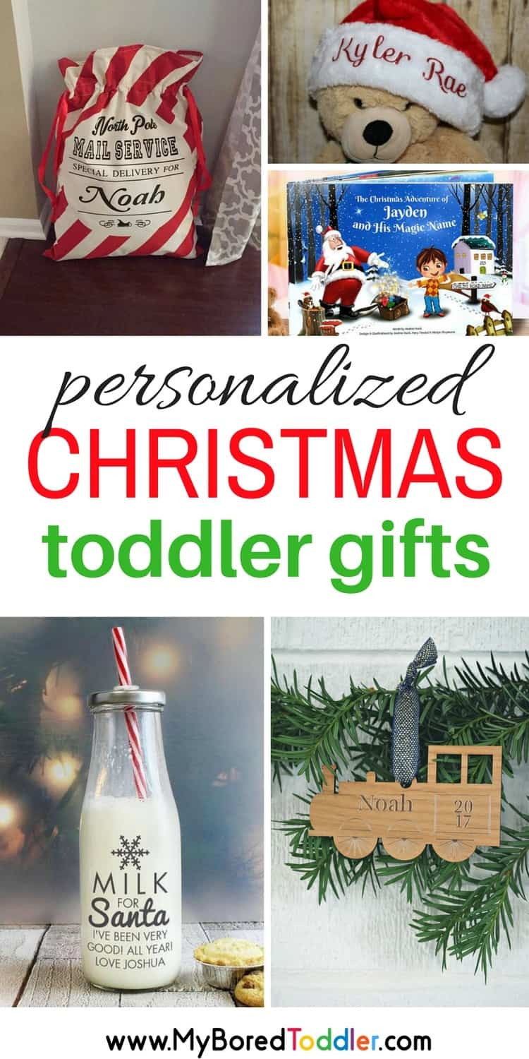 Christmas Gifts From Toddlers
 Personalized Christmas Gifts for Toddlers My Bored Toddler