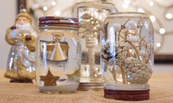 Christmas Gifts Ideas Craft
 Homemade snow globes the merriest of kids Christmas crafts